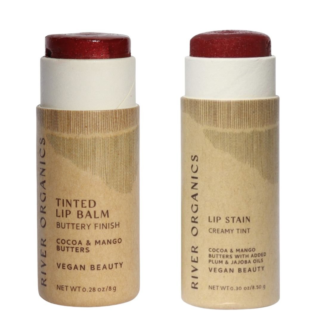 Set of 2 Lip Balms or Lip Stains
