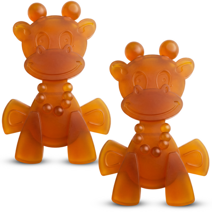 The Little Bamber - Natural Rubber & Baltic Amber Teething Toy