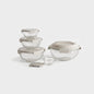10-PC Mix, Store & Serve Glass Bowl Set with handles