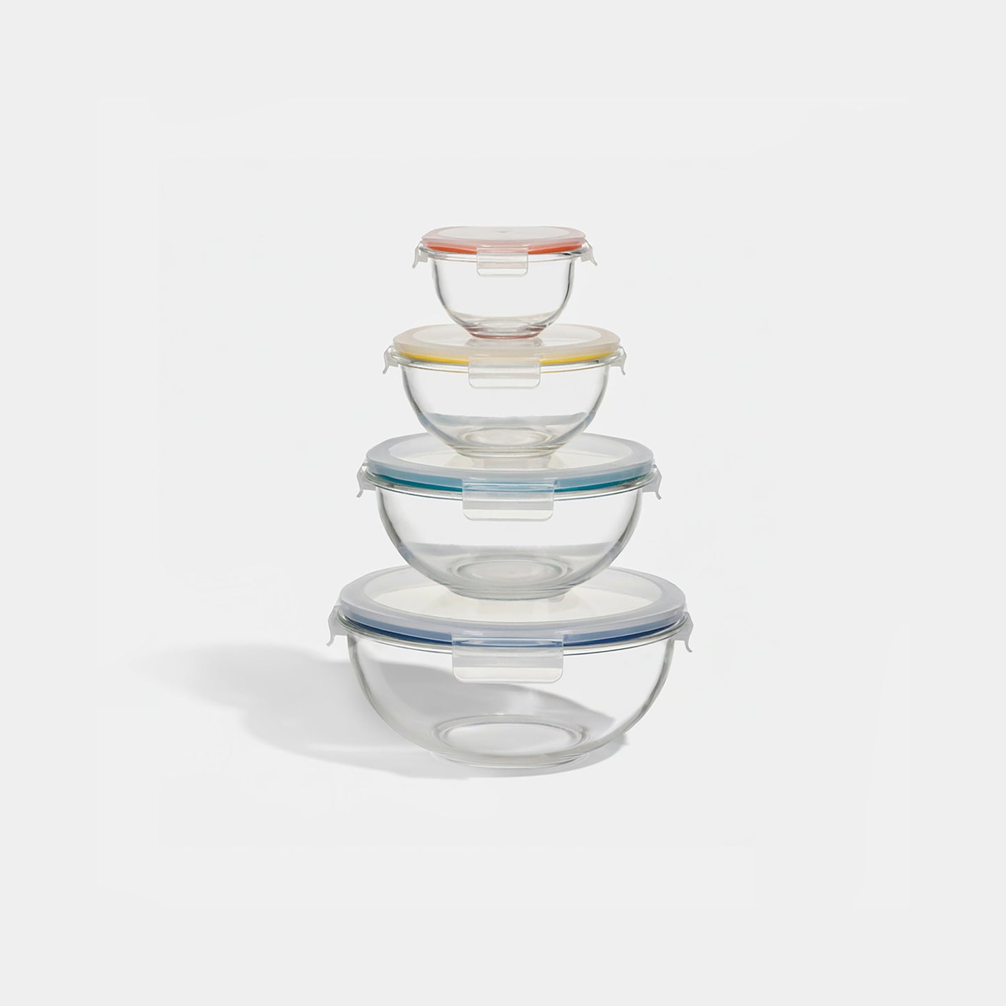 8-PC Mix & Store Serve Glass Bowl Set