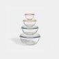 8-PC Mix & Store Serve Glass Bowl Set