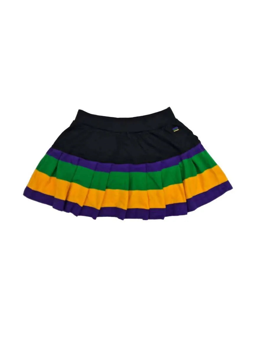 Mardi Gras Creations - Skorts Junior Pleated - Black
