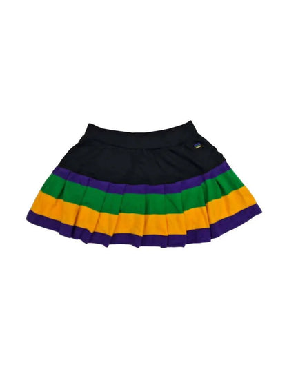 Mardi Gras Creations - Skorts Junior Pleated - Black