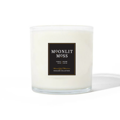 Meditation Moonlit Moss Natural Candle 55oz Rosaline Collection