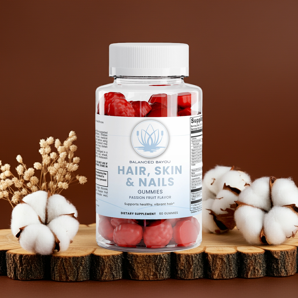 Balanced Bayou Hair, Skin & Nails Gummies