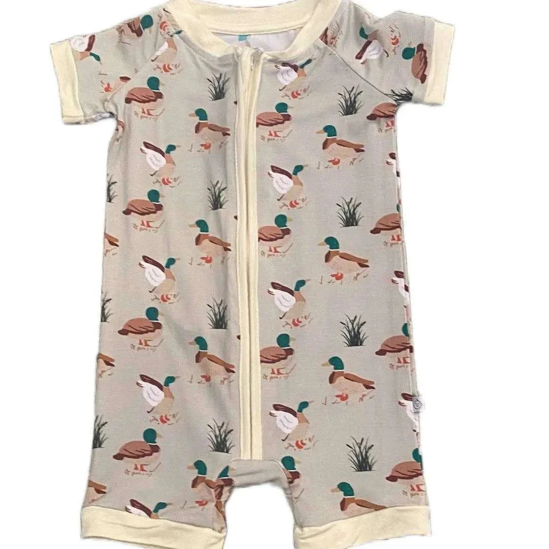 My Hometown Baby - Down South Ducks Shortie Romper