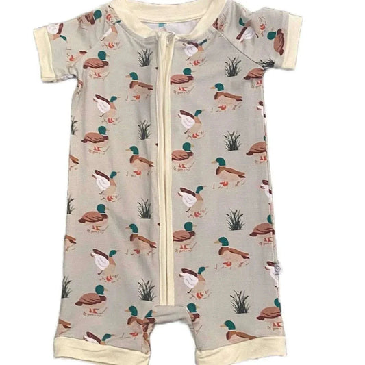 My Hometown Baby - Down South Ducks Shortie Romper