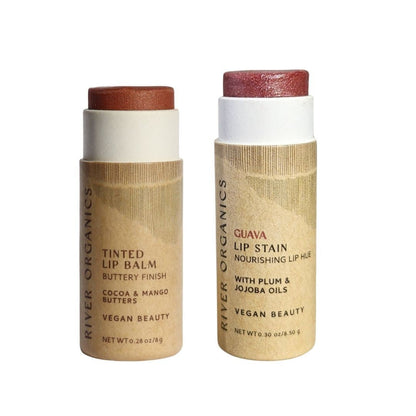 Set of 2 Lip Balms or Lip Stains