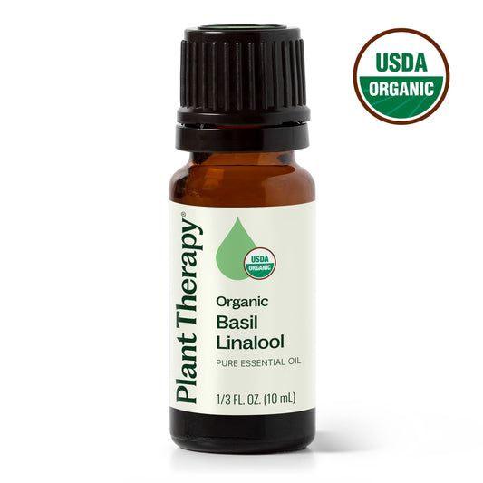Organic Basil Linalool Essential Oil