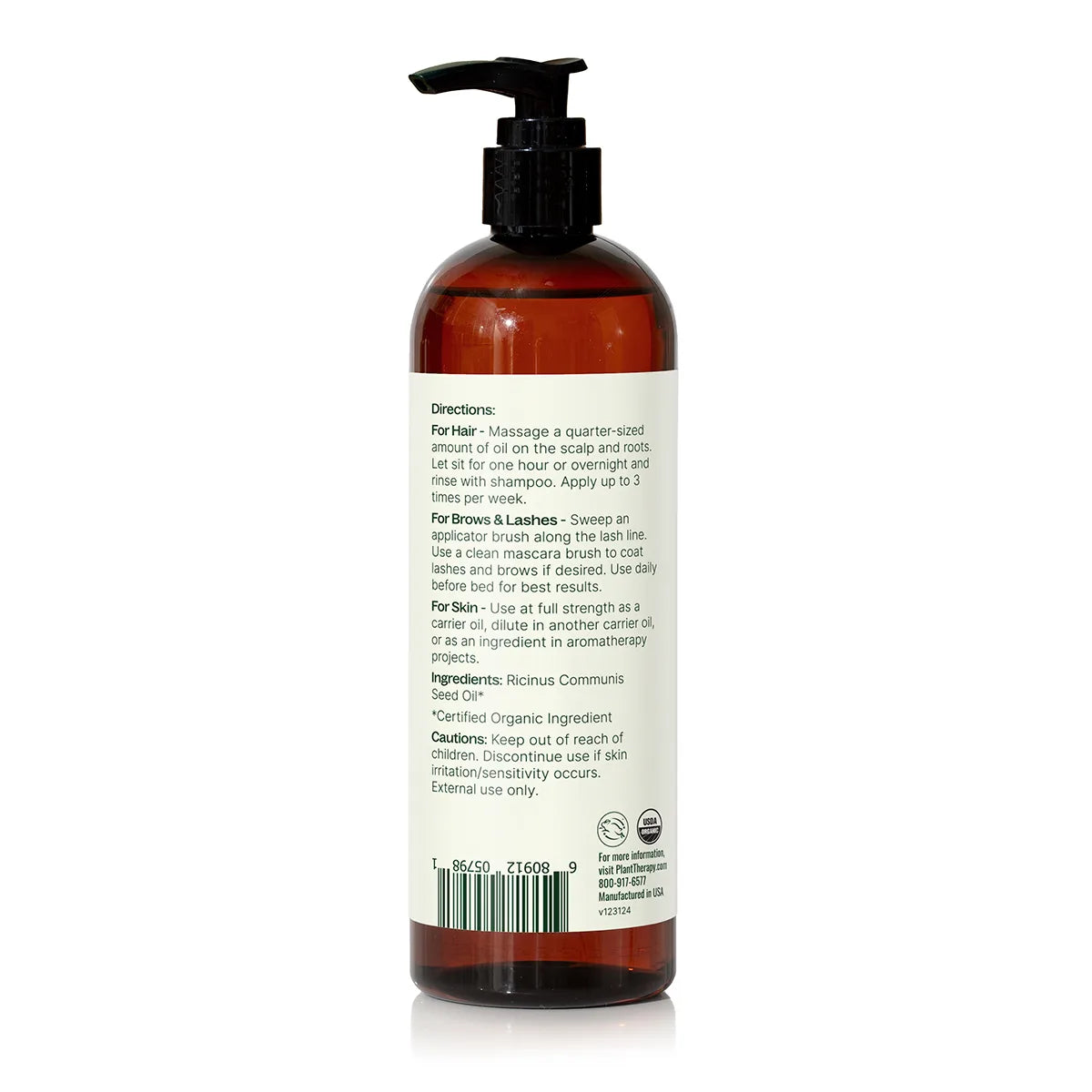 Organic Castor Carrier Oil