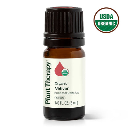 Organic Vetiver Essential Oil