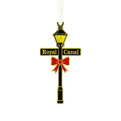 New Orleans Lamp Post Enamel Ornament