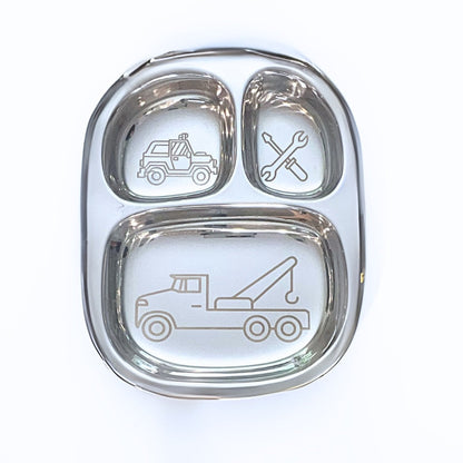 Trucks Stainless Steel Divided Plate Set (Two)