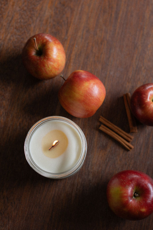 Gather + Glow Fall Candle Collection: Cafe-Inspired Hand-Poured Soy Wax Candles - Phthlate-free, Clean Burning