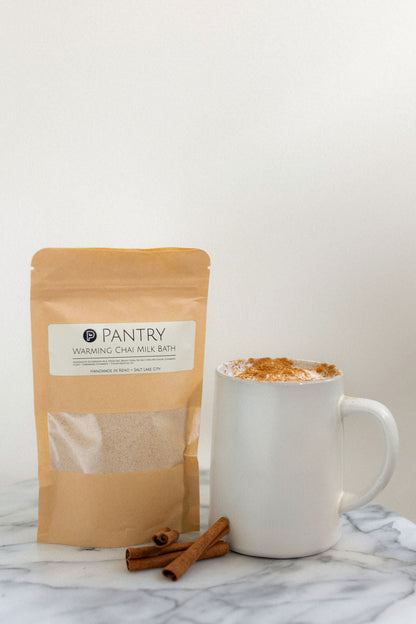 Warming Chai Milk Bath – Spiced Soak for Cozy, Nourished Skin