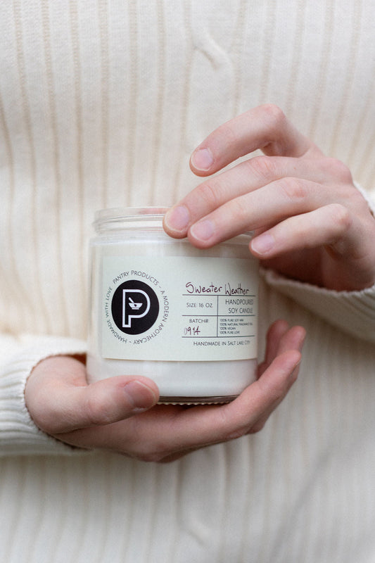 Slow Season Fall Candle Collection: Hand-Poured Soy Wax Candles - Phthlate-free, Clean Burning