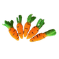 FELTED CAT TOY CARROTS