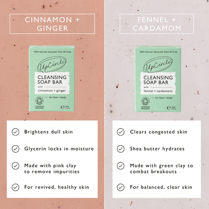 Fennel + Cardamom Chai Cleansing Bar