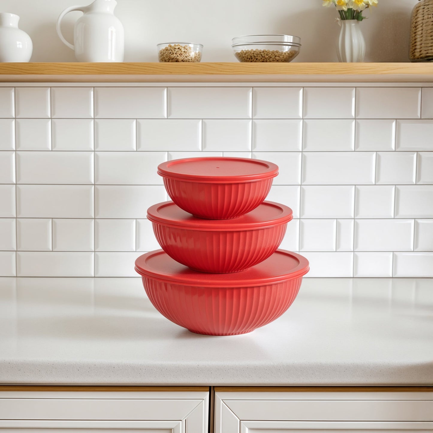 Rainbowl Glass Mixing Set (Set of 3)