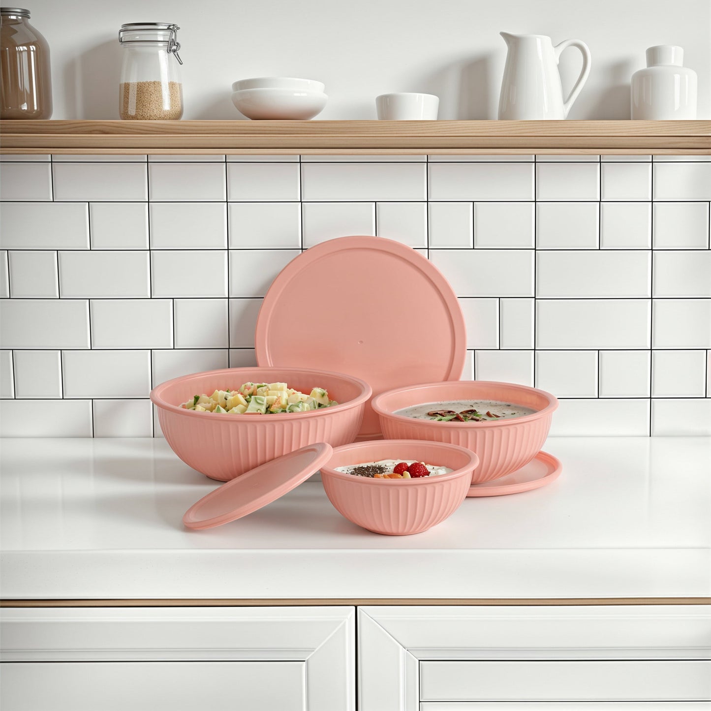 Rainbowl Glass Mixing Set (Set of 3)