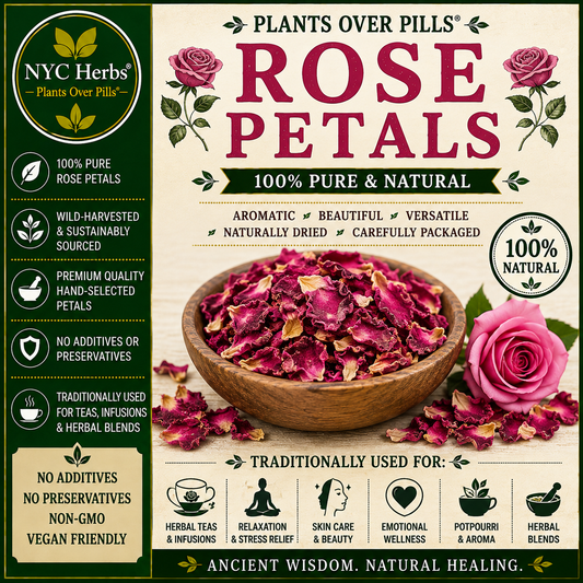 Rose Petals | Heart, Skin Glow & Emotional Healing Support