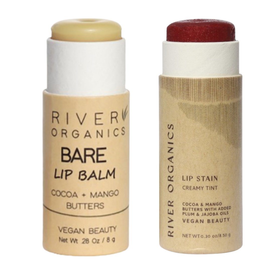 Set of 2 Lip Balms or Lip Stains