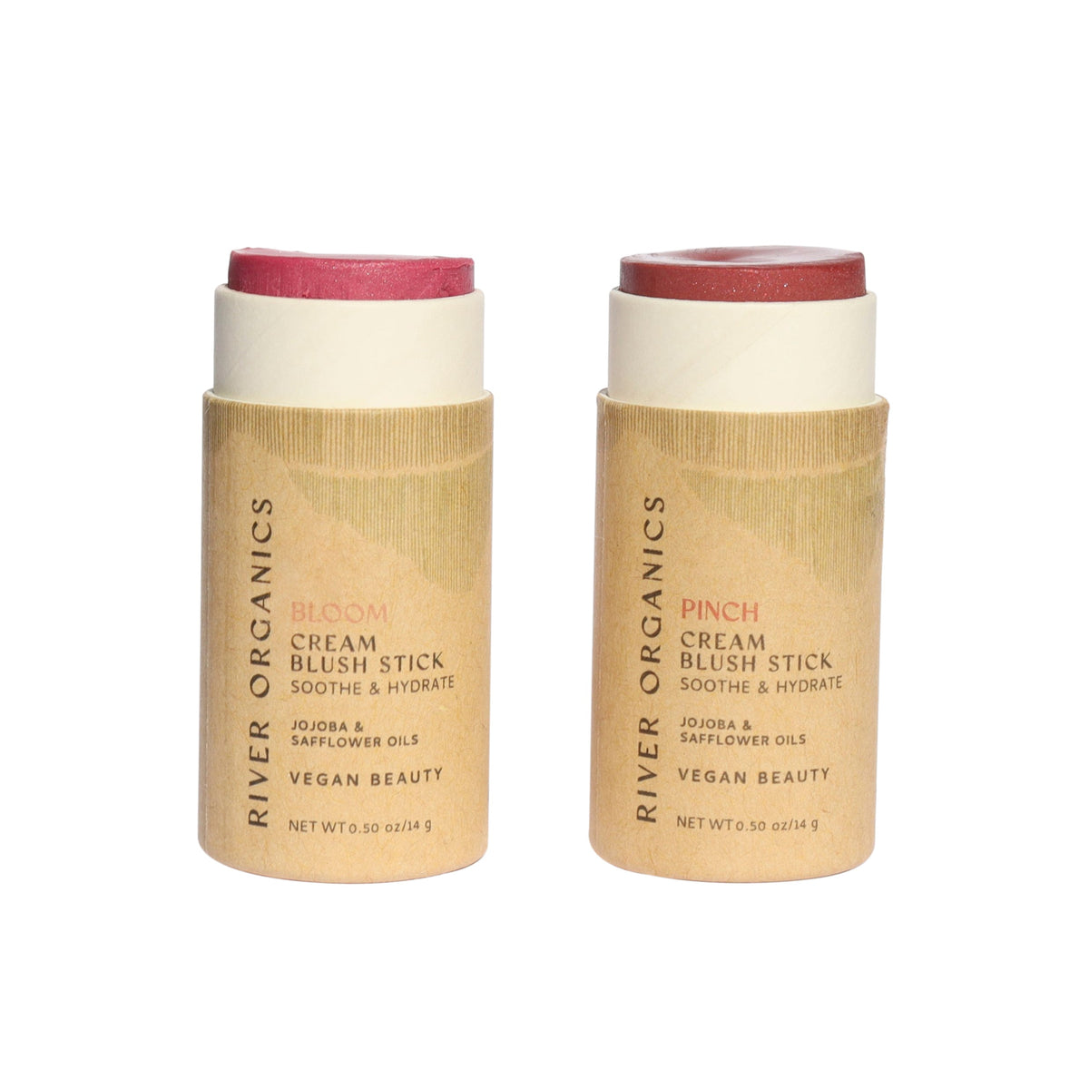Set of 2 | Natural Cream Blush Sticks