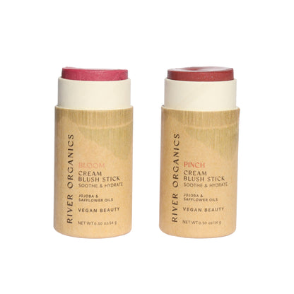 Set of 2 | Natural Cream Blush Sticks