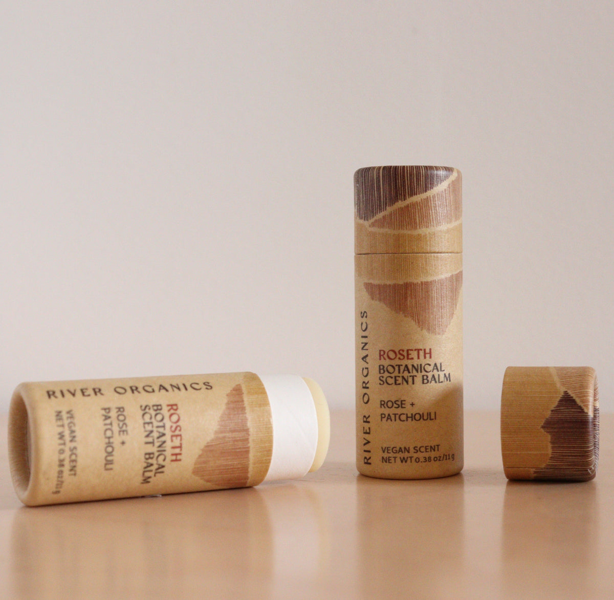 Roseth: Rose + Patchouli - Botanical Scent Balm