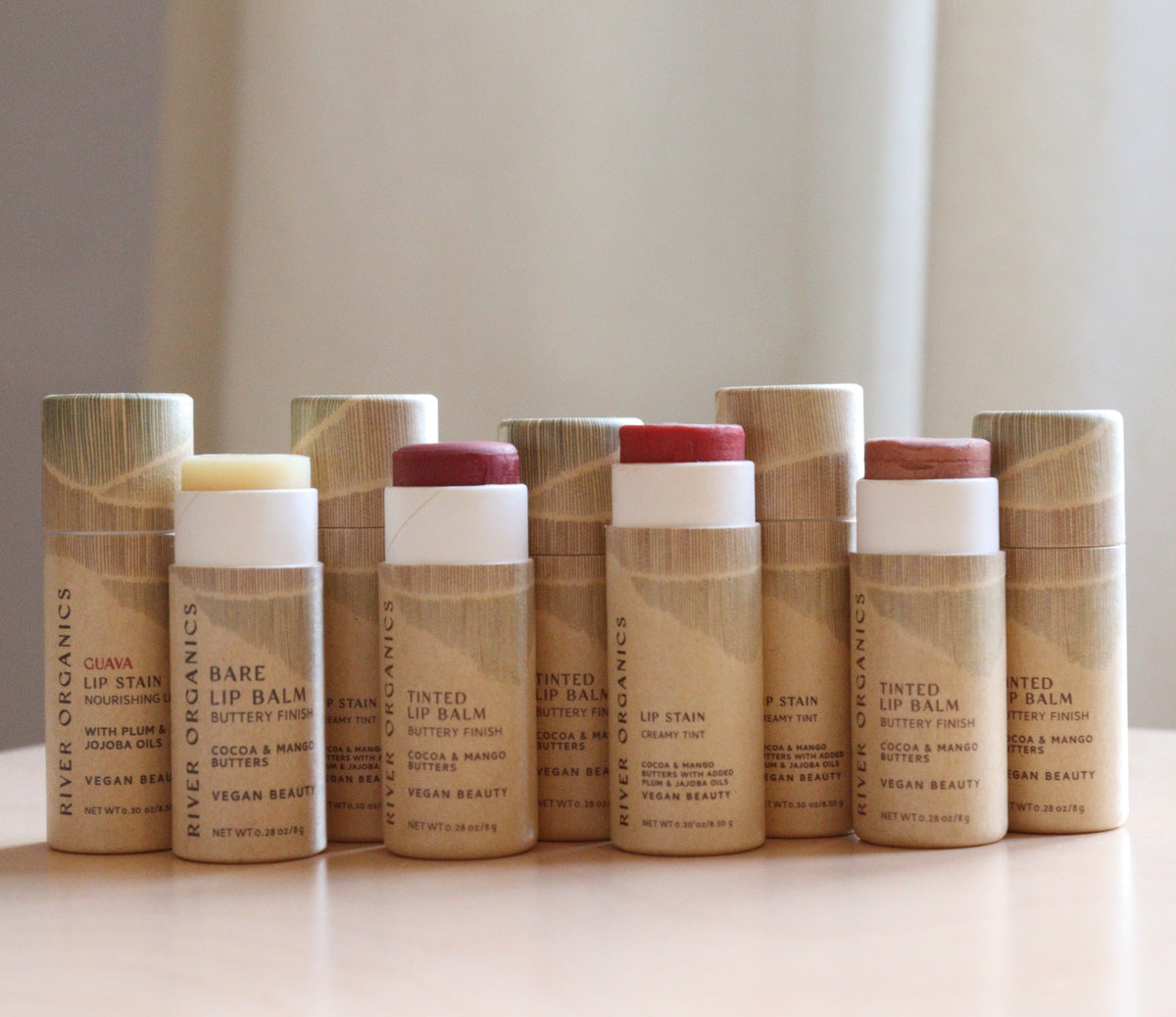 Set of 2 Lip Balms or Lip Stains