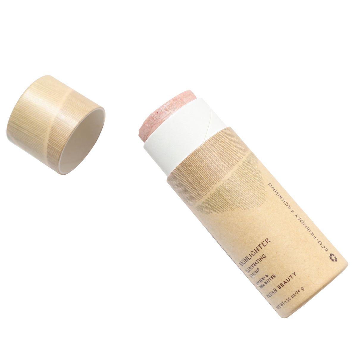 Rose Quartz Creamy Vegan Highlighter Stick