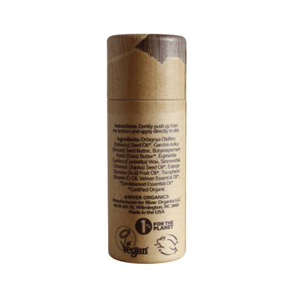 Still Earth: Vetiver + Sandalwood - Botanical Scent Balm