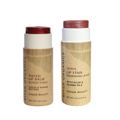Set of 2 Lip Balms or Lip Stains