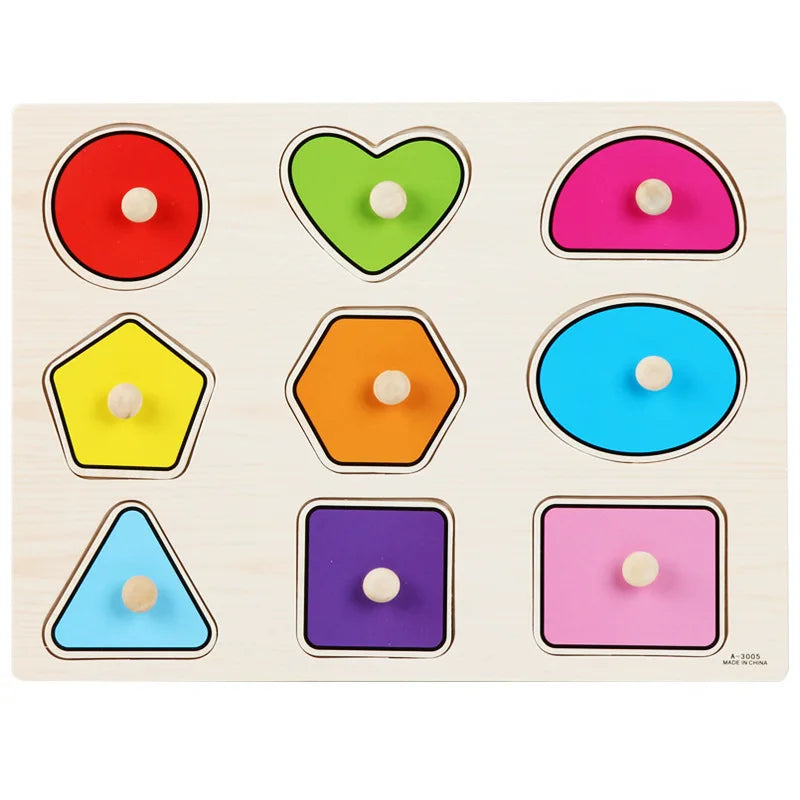 Wooden Puzzle – Educational Toy for Kids