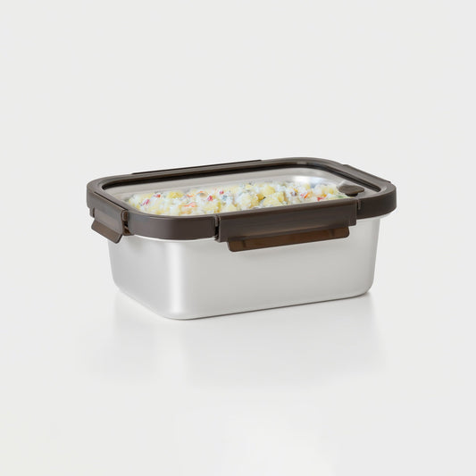 Rectangular Stainless Steel Containers