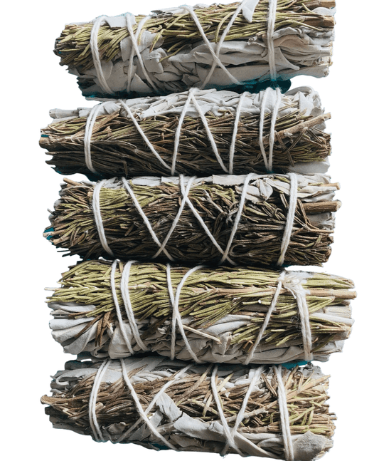 4" Sustainably Harvested - White Sage & Pine