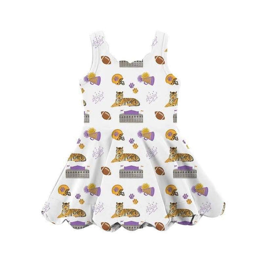 SeersuckerJOEY LLC - Girls Athletic Game Day Dress