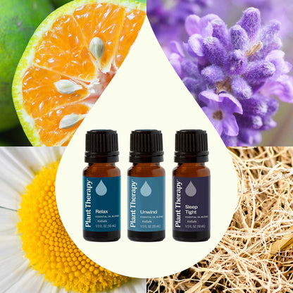 Sleep Easy Essential Oil Blend Set