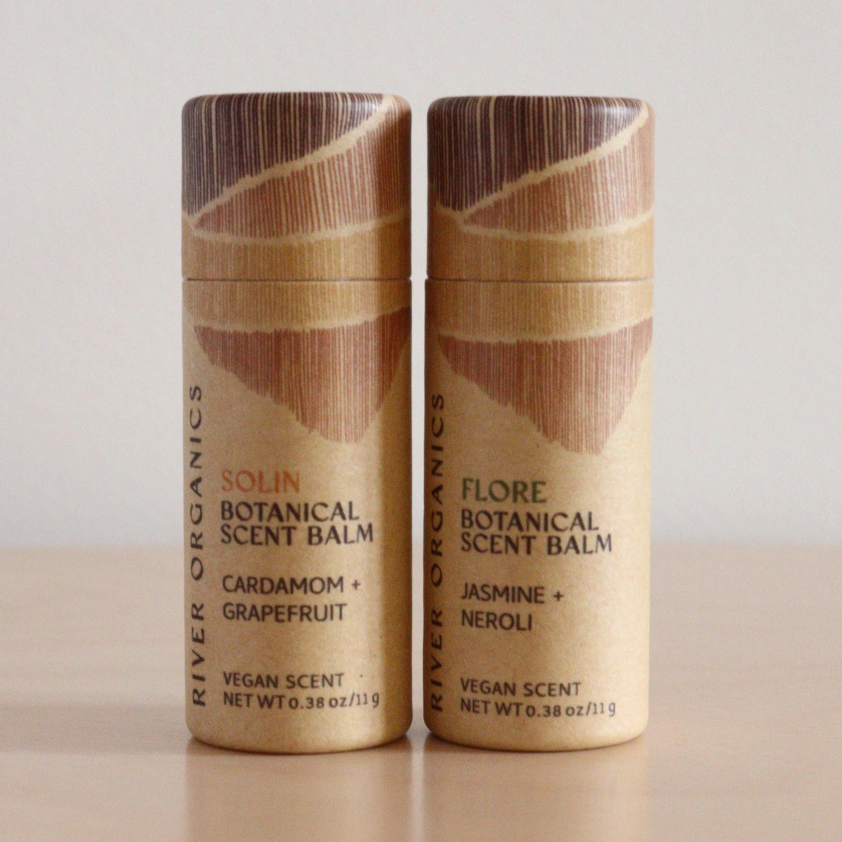 Set of 2, 3 or 4: Botanical Scent Balms made with Essential Oils