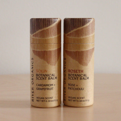 Set of 2, 3 or 4: Botanical Scent Balms made with Essential Oils