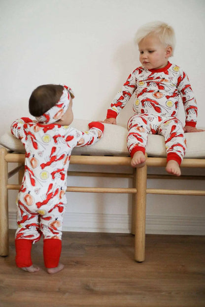 Southern Slumber - Crawfish 2 Piece Bamboo Pajama Set