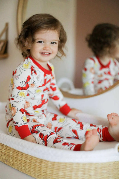 Southern Slumber - Crawfish 2 Piece Bamboo Pajama Set