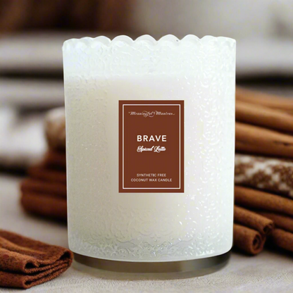 Spiced Latte Natural Candle 8oz Kaia Collection