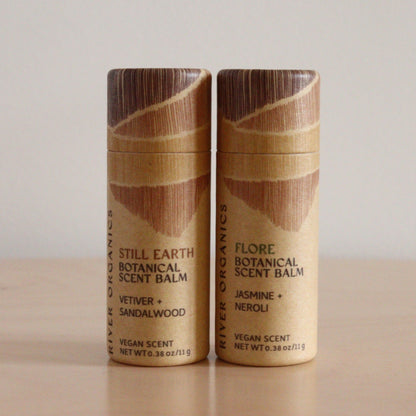 Set of 2, 3 or 4: Botanical Scent Balms made with Essential Oils