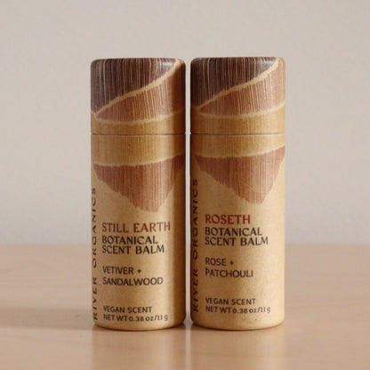 Set of 2, 3 or 4: Botanical Scent Balms made with Essential Oils