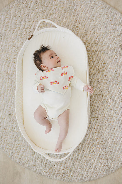 GOTS Certified Organic Cotton Bib - Sunrise