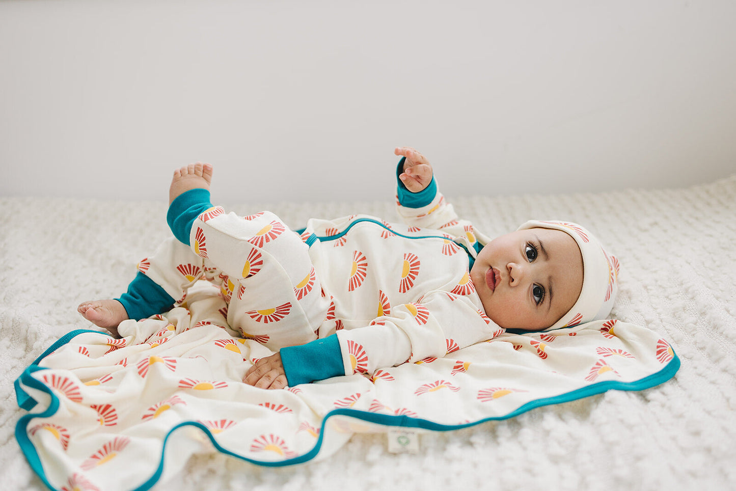 GOTS Certified Organic Cotton Hat - Sunrise