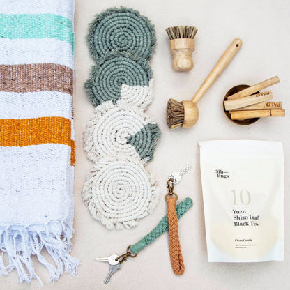 Tilley + Me Handmade Macrame Coasters | Boho Drink Mats