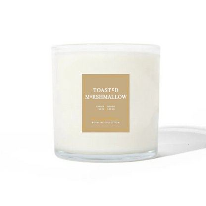 Toasted Marshmallow Natural Candle 55oz Rosaline Collection