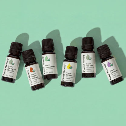 Top 6 Organic Singles Essential Oil Set